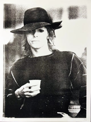 Item #72530 Olympic (screenprint image of David Bowie). David BOWIE