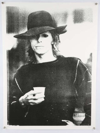 Olympic (screenprint image of David Bowie).