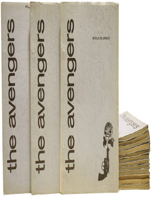Item #72541 [Screenplays] The Avengers. Ian Fleming / Bondiana, Philip LEVENE.