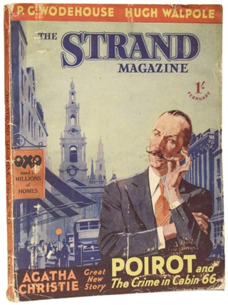 Item #72595 'Poirot & the Crime in Cabin 66' in The Strand Magazine. Volume XC,...