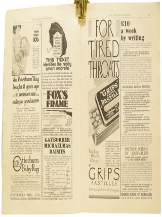 Contributes The &pound;10 Adventure [Mr. Parker Pyne], in The Strand Magazine, November 1932, Volume 84, No.503.
