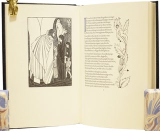 Troilus and Criseyde. Edited by Arundell Del Re with wood engravings by Eric Gill, printed and published at The Goldren Cockerell Press at Waltham Saint Lawrence in Berkshire England, A.D. MCMXXVII.