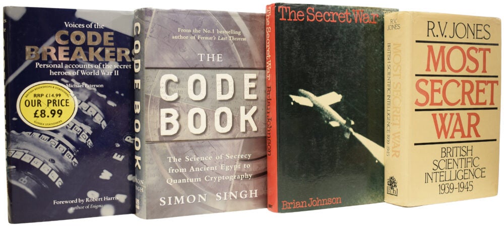 Collection Hardback histories of Codebreaking, Espionage and The Secret ...
