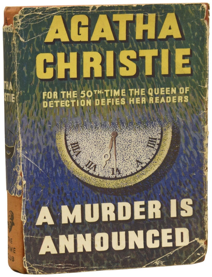 Item #72701 A Murder is Announced. Agatha CHRISTIE, Dame.