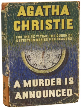 Item #72701 A Murder is Announced. Agatha CHRISTIE, Dame