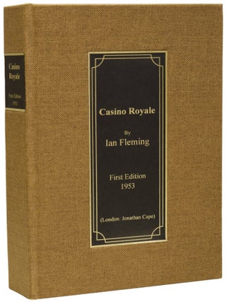 Item #72753 Clamshell Box for Casino Royale. Ian Lancaster FLEMING