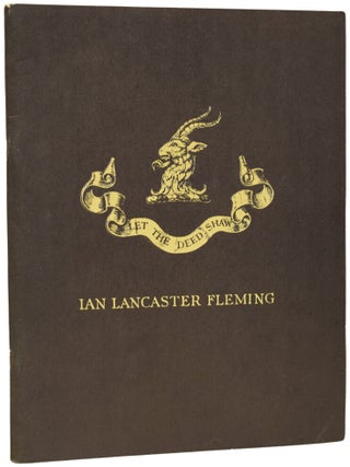 Item #72757 The Ian Fleming Collection of 19th-20th century Source material Concerning Western...