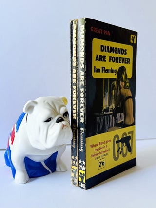 Item #72790 Diamonds Are Forever [two variant copies of the same impression]. Ian Lancaster FLEMING