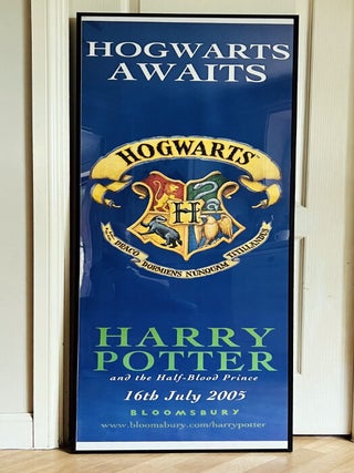 Item #72850 [Promotional Book poster] Harry Potter and the Half-Blood Prince. J. K. ROWLING