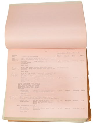 Diamonds are Forever. Original screenplay.
