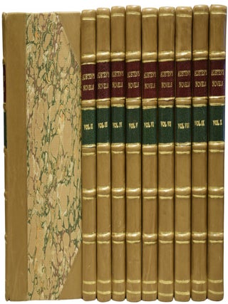 Item #72975 The Novels of Jane Austen, in Ten Volumes: Sense and Sensibility; Pride and...