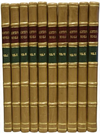 The Novels of Jane Austen, in Ten Volumes: Sense and Sensibility; Pride and Prejudice; Mansfield Park; Northanger Abbey and Persuasion; and Emma. Edited by Reginald Brimley Johnson.