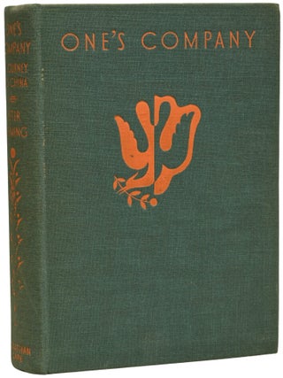 Item #73048 One's Company &mdash; A Journey to China. Peter FLEMING