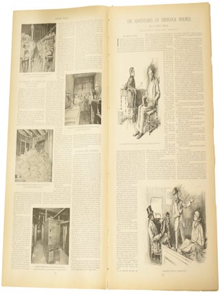 Contributes [to HARPER'S WEEKLY, Vol XXXVII, No.1912]. [The Adventures of Sherlock Holmes - The Resident Patient].