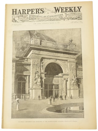 Item #73070 Contributes [to HARPER'S WEEKLY, Vol XXXVII, No.1890]. [The Adventures of...