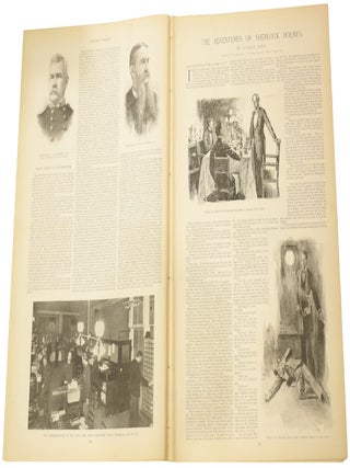 Harper's Weekly, Vol. XXXVII, No. 1895, [The Adventures of Sherlock Holmes - The Gloria Scott].