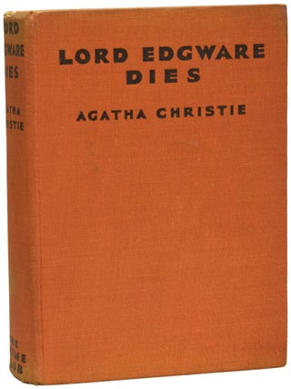 Lord Edgware Dies.