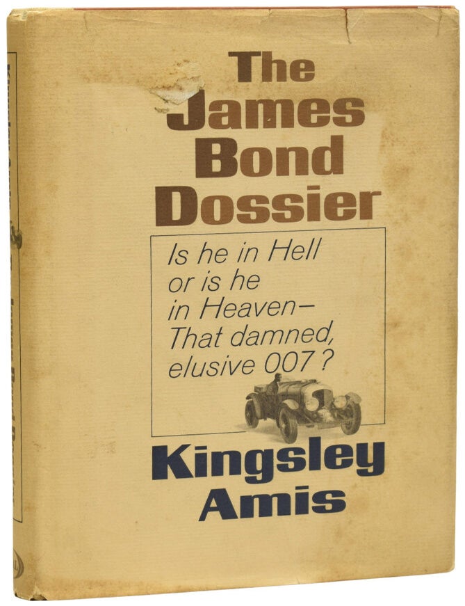 Item #73150 The James Bond Dossier. Kingsley AMIS, Sir.