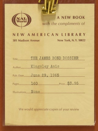 The James Bond Dossier.