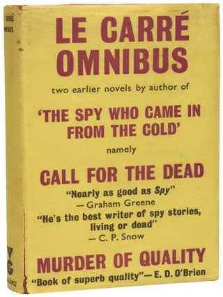 Item #73167 Call For the Dead. A Murder of Quality (Le Carre Omnibus). John LE CARR&Eacute;, born...