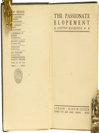 The Passionate Elopement.
