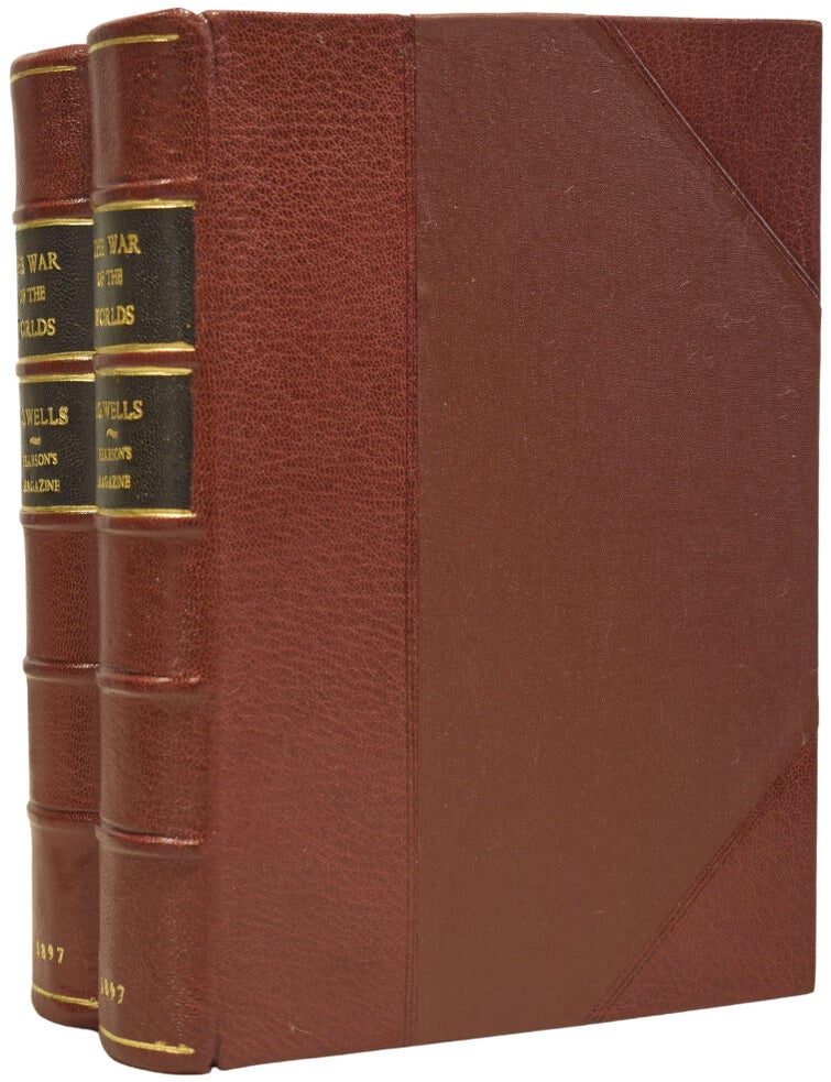 Item #73310 Contribute to Pearson's Magazine: The War of the Worlds. An Illustrated Monthly. Vols. III-IV. Edited by George Newnes. H. G. WELLS, A. CONAN DOYLE, etc, Cutliffe, HYNE, Rudyard, KIPLING.