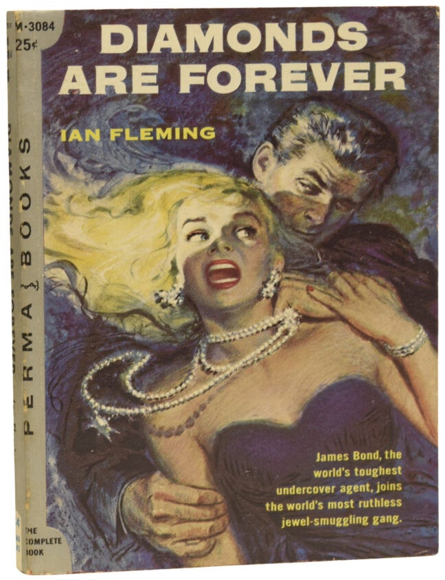 Item #73349 Diamonds are Forever. Ian Lancaster FLEMING.