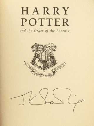 Harry Potter and the Order of the Phoenix.