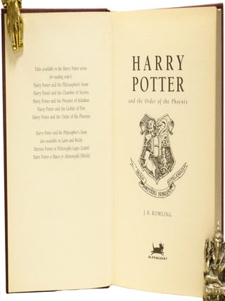 Harry Potter and the Order of the Phoenix.