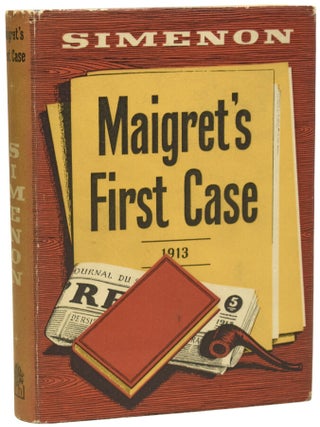 Item #73376 Maigret's First Case. Georges SIMENON, Robert BRAIN
