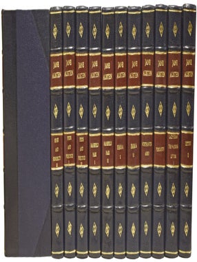 The Novels [Works] and Letters of Jane Austen. The Works comprise: Sense and Sensibility, Pride. Jane AUSTEN.
