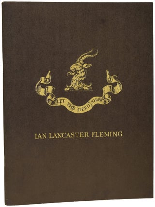 Item #73455 The Ian Fleming Collection of 19th-20th century Source material Concerning Western...