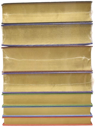 Harry Potter Series, Complete Deluxe Set, with supplementary works. Being: The Philosopher's Stone; The Chamber of Secrets; The Prisoner of Azkaban; The Goblet of Fire; The Order of The Phoenix; The Half-Blood Prince; The Deathly Hallows; Fantastic Beasts and Where to Find Them; Quidditch Through the Ages; and The Tales of Beedle the Bard.
