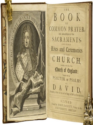 The Holy Bible, containing the Old Testament and the New: Newly Translated out of the Original Tongues, and with the former Translations diligently Compared and Revised. [and] The New Testament of our Lord and Saviour Jesus Christ: Newly Translated out of the Original Greek: and with the Former Translations Diligently Compared and Revised. [and] The Book of Common Prayer, and Administration of the Sacraments, and other Rites and Ceremonies of the Church, According to the Use of the Church of England: Together with the Psalter or Psalms of David, Pointed as they are to be Sung of Said in Churches. [and] The Whole Book of Psalms Collected into English Metre, by Thomas Sternhold, John Hopkins, and others; Conferr'd with the Hebrew. Set forth and Allow'd to be Sung in all Churches, of all the People together, before and after Morning and Evening Prayer, and also before and after Sermons; and moreover in Private Houses, for their godly Solace and Comfort, laying apart all ungodly Songs and Ballads, which tend only to the Nourishing of Vice, and Corrupting of Youth.