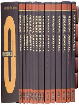 Item #73569 The Complete Works of George Orwell. Introduction and Textual Notes by Peter Davison....