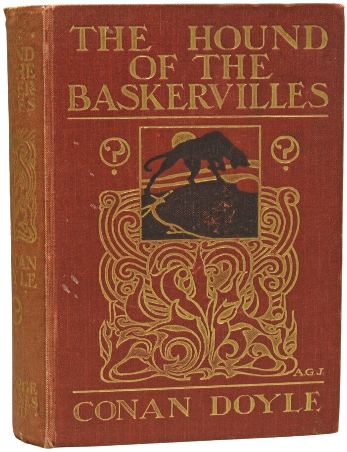 Item #73741 The Hound of The Baskervilles. Arthur Conan DOYLE, Sir, Sidney PAGET.