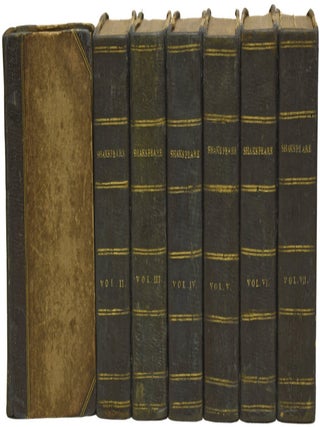 Item #73768 The Dramatic Works of William Shakespeare. Whittingham's Edition. In Seven...