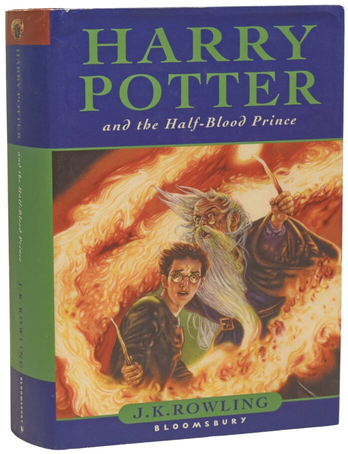 Item #73790 Harry Potter and the Half-Blood Prince. J. K. ROWLING, born 1965, Jason COCKCROFT.