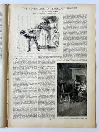Harper's Weekly, Vol. XXXVII, No. 1907, [The Adventures of Sherlock Holmes; The Crooked Man].