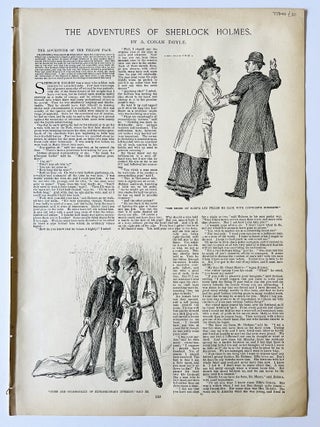 Item #73844 Harper's Weekly, Vol. XXXVII, No. 1917. [The Adventures of Sherlock Holmes - The...