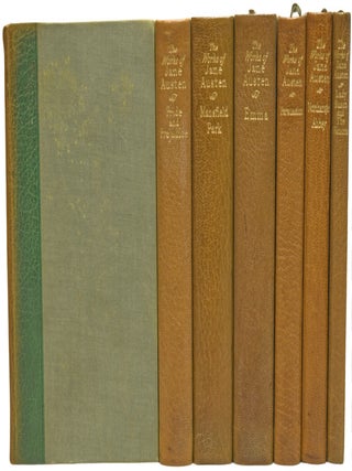 Item #73931 The Adelphi Edition of the Works of Jane Austen. Comprising Sense and Sensibility,...