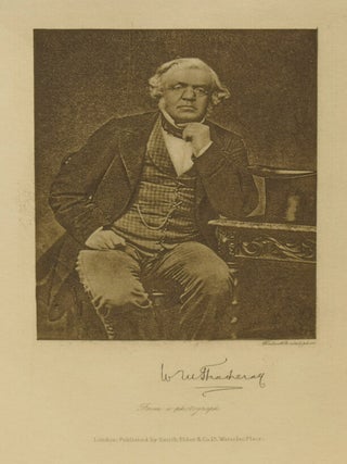 The Works of William Thackeray. With illustrations by the Author, George Cruikshank and John Leech. Including: Vanity Fair, Pendennis, Barry Lyndon, etc.