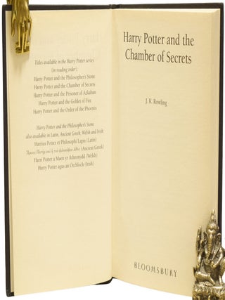 Harry Potter and the Chamber of Secrets.