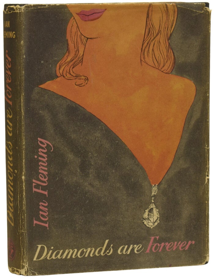 Item #74070 Diamonds are Forever. Ian Lancaster FLEMING.