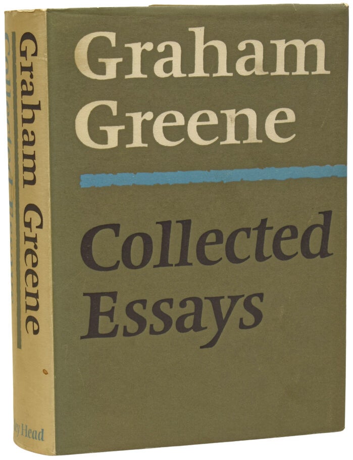 Item #74139 Collected Essays. Graham GREENE.