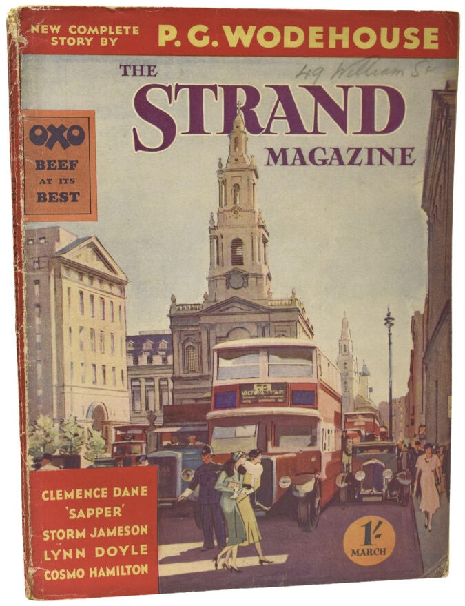 Item #74215 "The Luck of the Stiffhams" in The Strand Magazine. No.339. P. G. WODEHOUSE, 'SAPPER' etc.