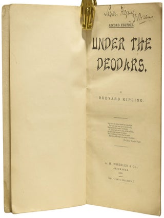 [Indian Railway Library Series] Group of five titles comprising Soldiers Three, The Story of the Gadsbys, Under the Deodars, The Phantom Rickshaw and Other Tales, Wee Willie Winkie And Other Stories.