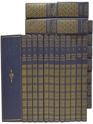 Item #74337 The Novels and Other Works of Lyof N. Tolstoi. [including Anna Karenina; War and...