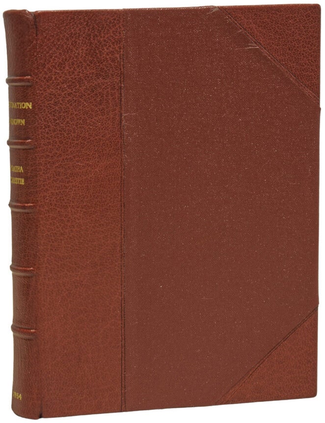 Item #74387 Destination Unknown. Agatha CHRISTIE, Dame.