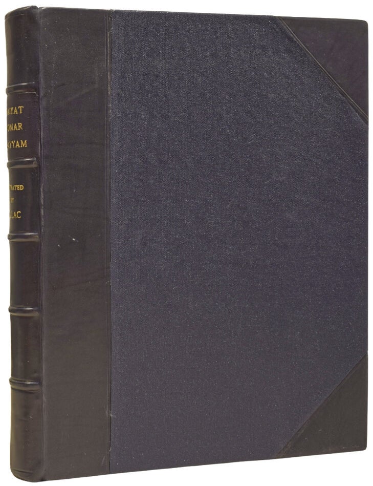 Item #74391 The Rubaiyat of Omar Khayyam. Rendered into English Verse by Edward Fitzgerald. With Illustrations by Edmund Dulac. Omar KHAYYAM, Edward FITZGERALD, Edmund DULAC.